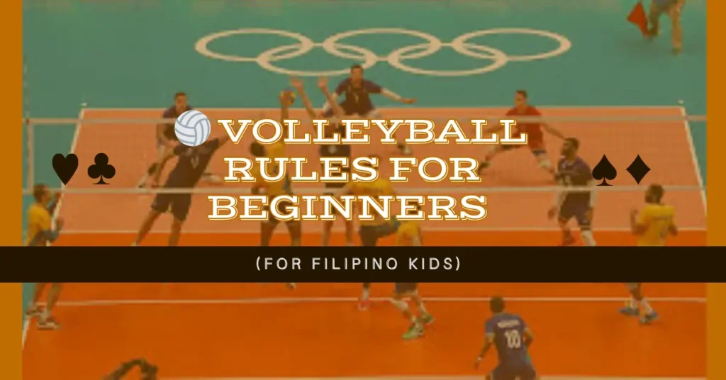 🏐 Volleyball Rules for Beginners (For Filipino Kids)