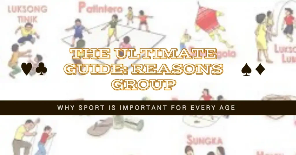 Reasons Why Sport Is Important for Every Age Group 1 Reasons Why Sport Is Important for Every Age Group
