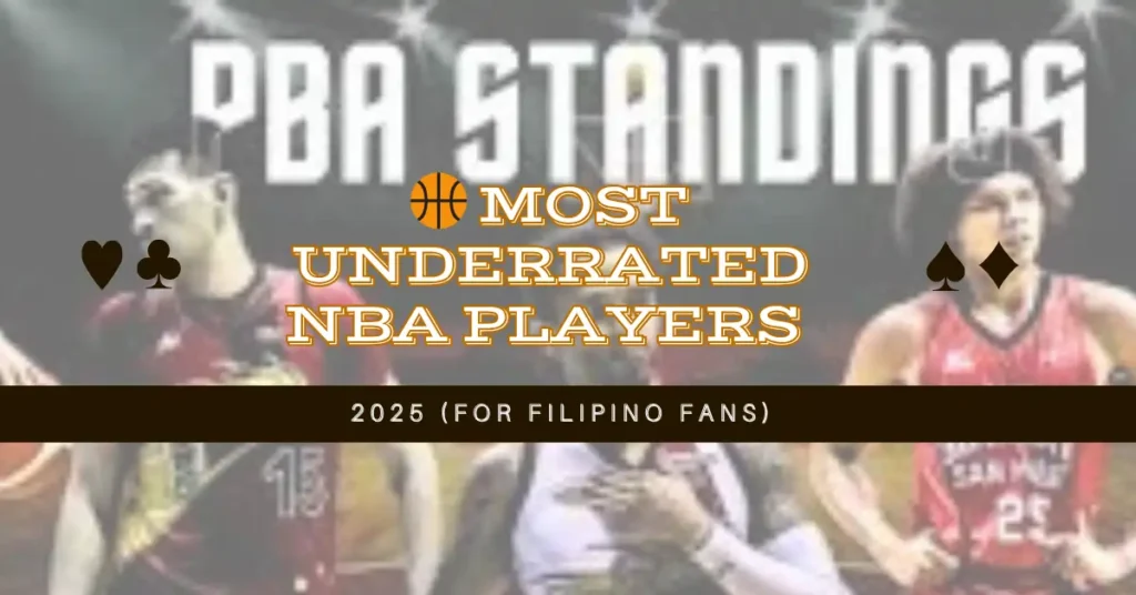 🏀 Most Underrated NBA Players 2025 (For Filipino Fans)