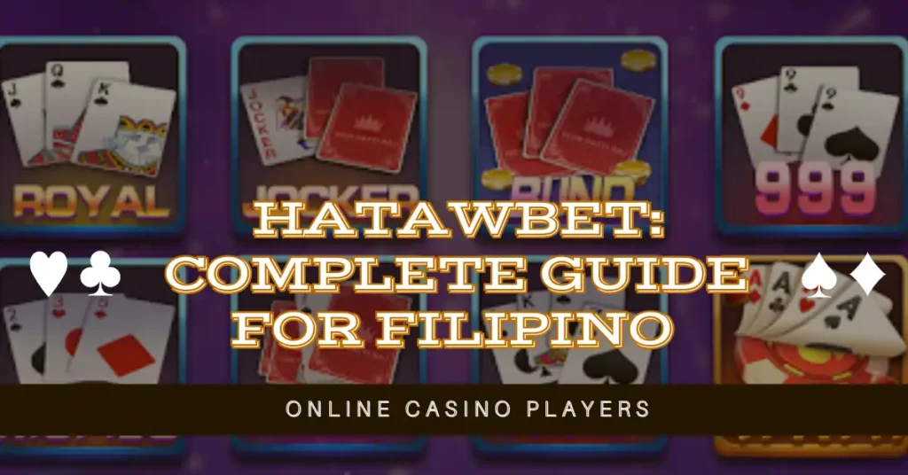 HatawBet: Complete Guide for Filipino Online Casino Players 1 HatawBet Complete Guide for Filipino Online Casino Players